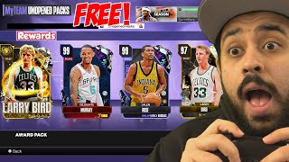 Free Larry Bird for Everyone! Hurry and Get the New Free Dark Matters New Season 7! NBA 2K24 MyTeam