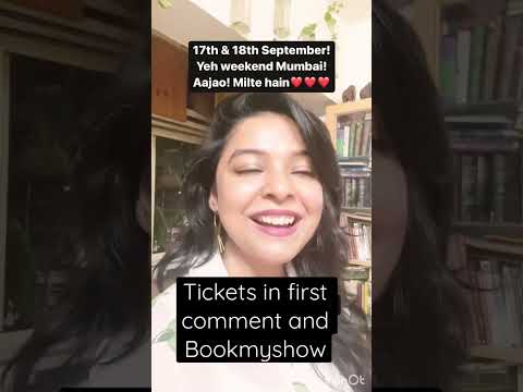 Mumbai Shows This week | #shorts