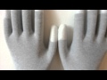 carbon yarn fingertip dipped ESD antistatic glove mail:aileen@kunyuglove.com Mp3
