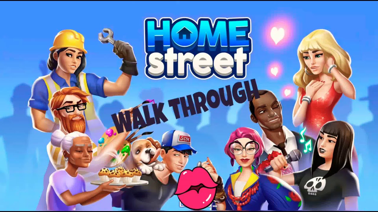 Home Street in Game Play | First walk through |