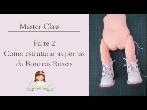 molde calça boneca Russa - Artes com Carinho