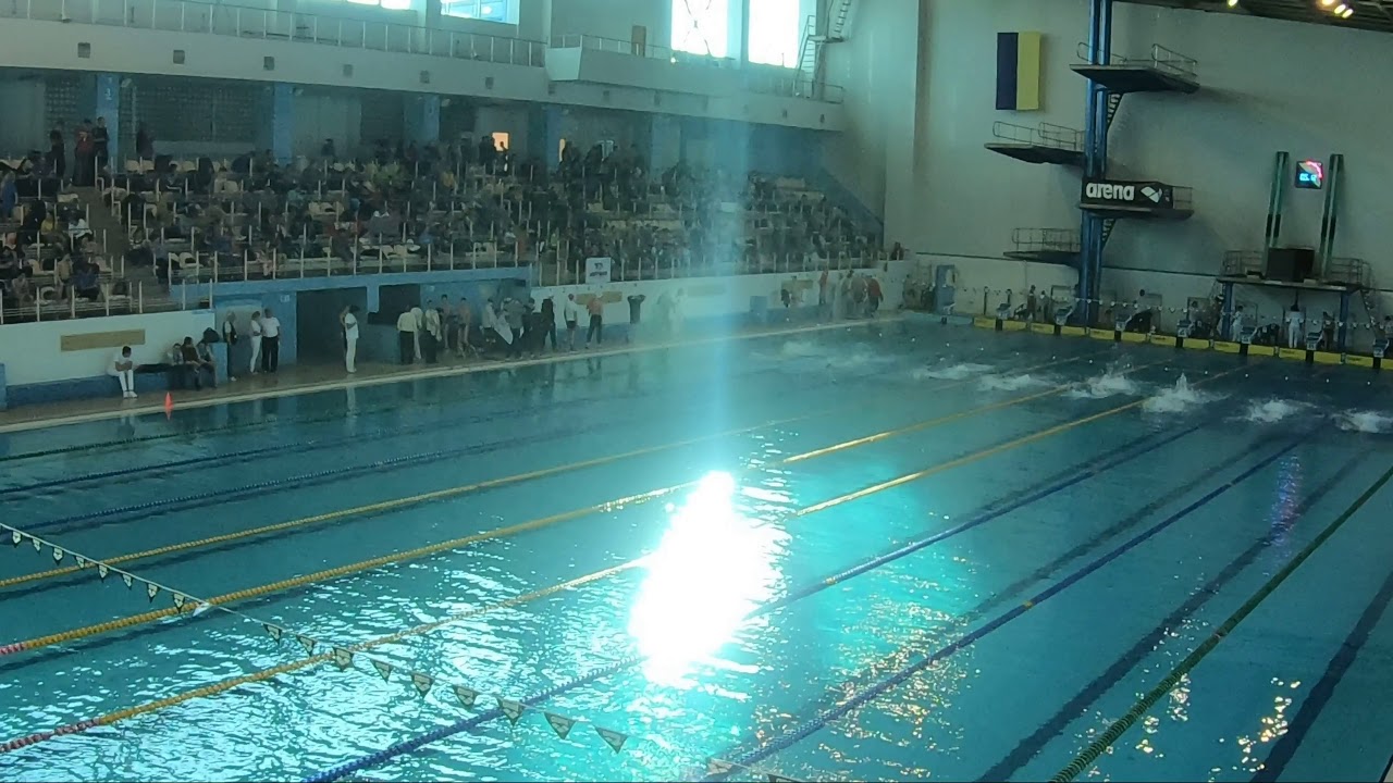 50 вст м. 10й заплыв. Чемпионат Украины 06_12_2019г. - YouTube