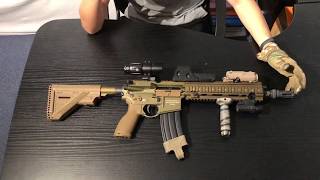 REVIEW AND TEST HK416 A5 AEG AIRSOFT