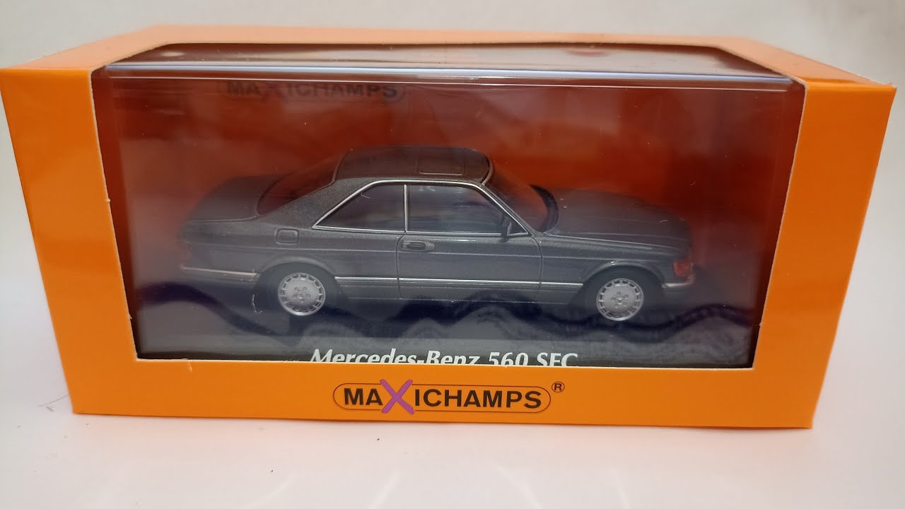 Minichamps 1/43 - Mercedes 600 SEC Malachit