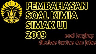 PEMBAHASAN SOAL KIMIA SIMAK UI 2019 (FULL) screenshot 4