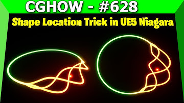 Shape Location Trick in UE5 Niagara Tutorial | Download Files