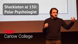 Shackleton at 150: Polar Psychologist | Dr Dylan Colbert | TEDxCarlow College Profile