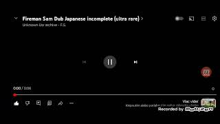 Fireman Sam Japanese Intro