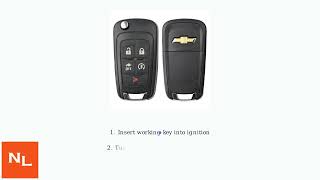Famous How To Program 2014–2018 Chevy Impala Flip Key – All Keys Lost/Add Key (DIY) Wealth