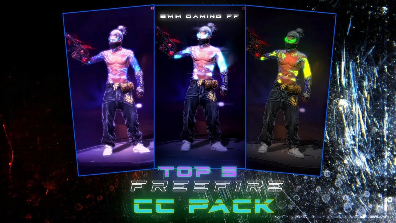 Top 5 HD FF CC XML 🔥 | New 4K Special CC Pack 🎮 #ff #xml #ccpack #15 ...