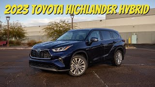 2023 Toyota Highlander Hybrid Platinum Review