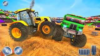 Farm Tractor Demolition Derby Crash Stunts Simulator - Android Gameplay. screenshot 3