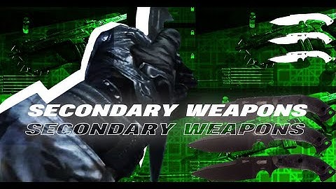 Top 3 secondary weapons in #COD Mobile used by all legendary players