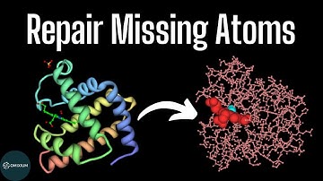 Fix Missing Atoms in PDB Files Using Swiss PDB Viewer | AutoDock Docking Preparation
