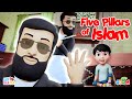 Five pillars of islam  little adam kids 3d animated nasheed