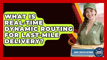 What Is Real-time Dynamic Routing For Last-mile Delivery? - Smart Logistics Network