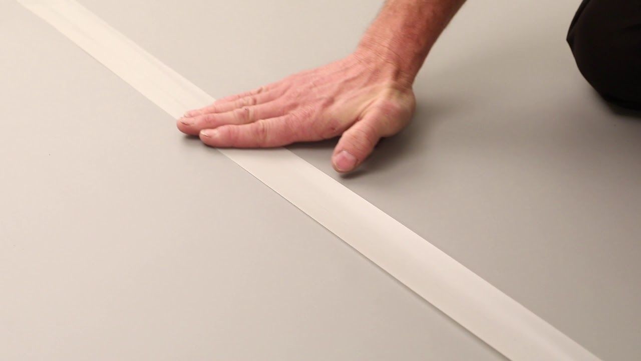 How To Install A Harlequin Vinyl Performance Floor Using Top Tape