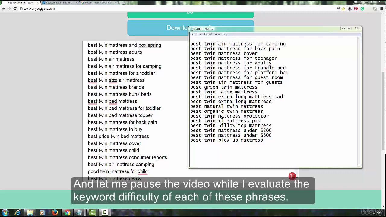 657590   061   Silo 1 Using a Google Suggest scraper