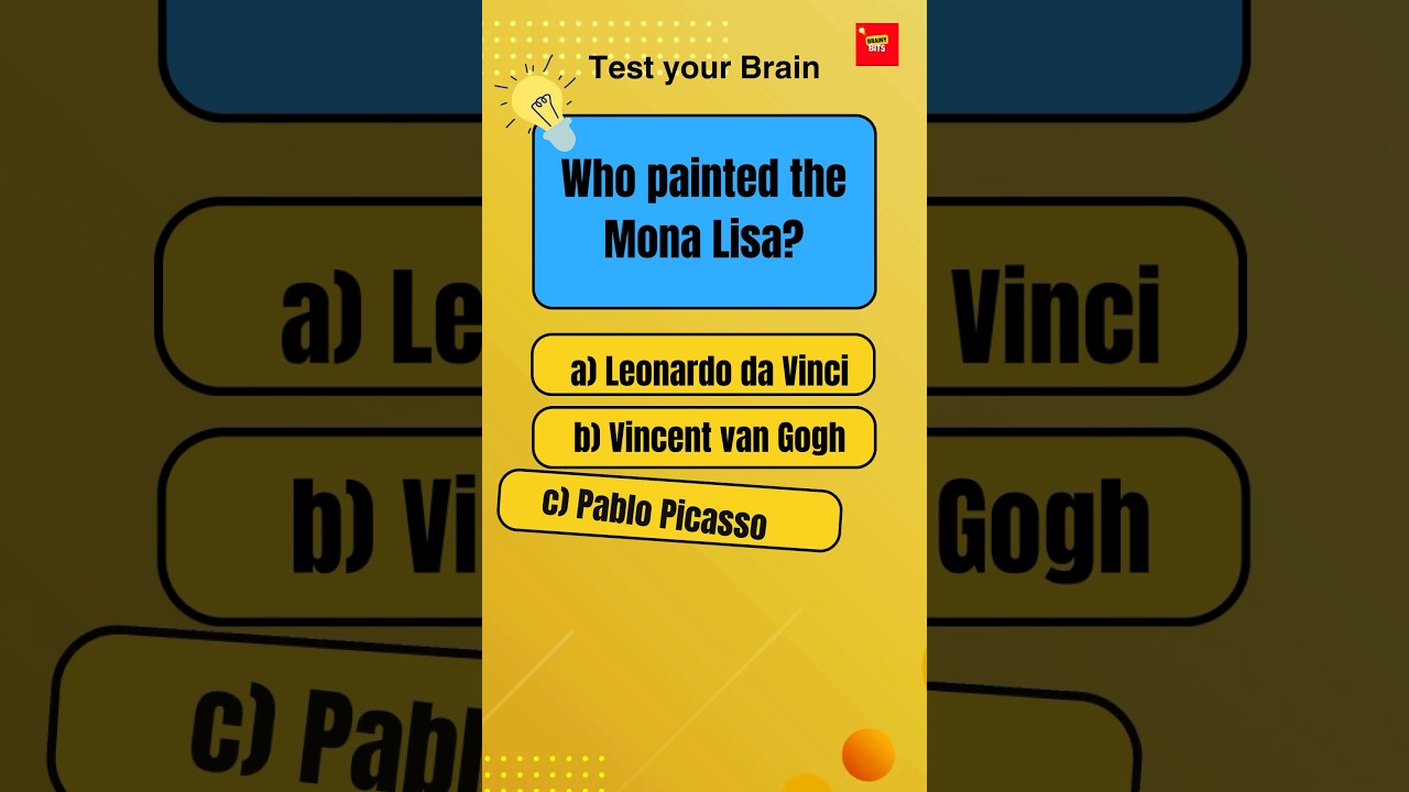 Who Painted the Mona Lisa? | Brainy Bits