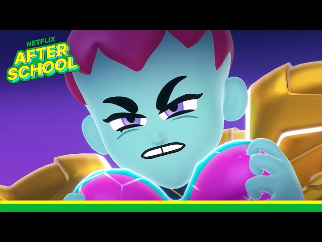 Za Za and Merchin Make Bad Look Good | Battle Kitty | Interactive | Netflix After School class=