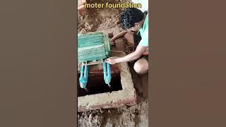moter foundation#atta chakki moter foundation.