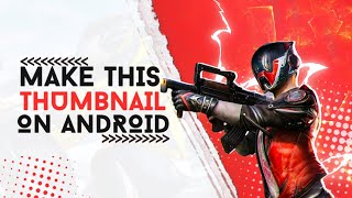 How to make a pubg thumbnail on android using Ps-touch || By Drager