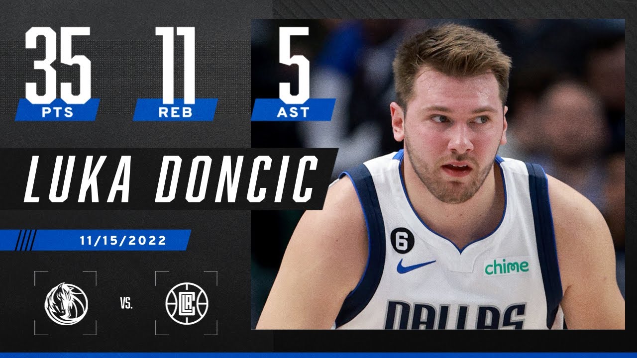 Doncic, Mavs blow big lead, hang on to beat Clippers 103-101 - ABC7 Los  Angeles