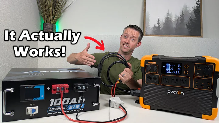 I Plugged in a 48V Battery—What Happened Next Shocked Me!  VATRER 100ah DIY Expansion Battery
