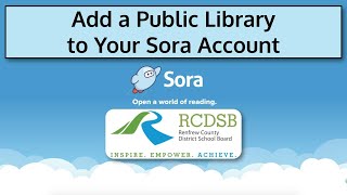Add a Public Library to Your Sora Account