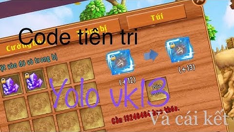 Làng lá phiêu lưu ký | Nhập code tiên tri của sự kiện và pha Yolo cây vk13 đau nhóiiii