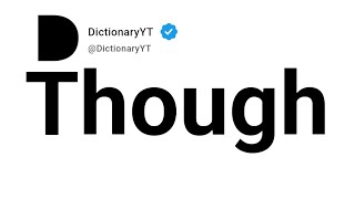 Though Significado En Español
