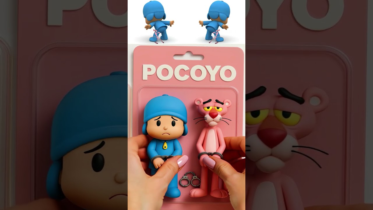 Unboxing Pocoyo No La Policia Pink Panther