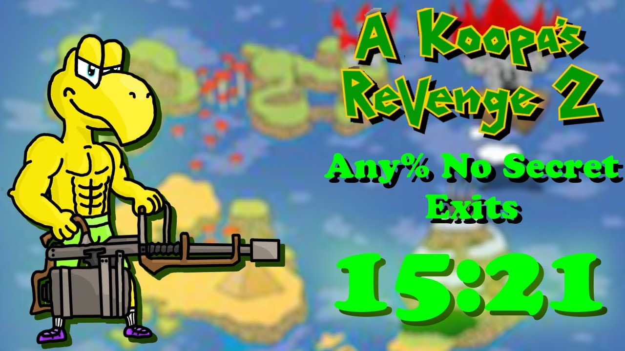 (Old WR) A Koopa's Revenge 2 Any% No Secret Exits - 