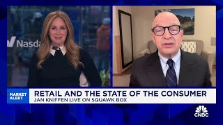 Consumers continue to spend despite concerns over tariffs and inflation, says Jan Kniffen