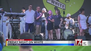 Crowd grows for second Friday Night On White in Wake Forest
