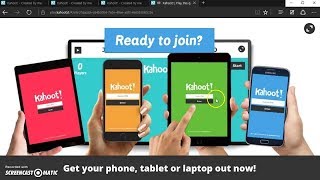 For Teachers:  How To Have Students Play Your Kahoot Quiz