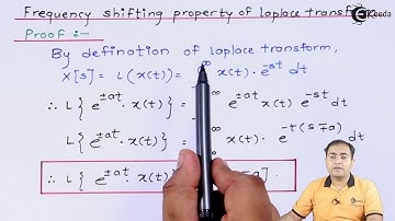 Frequency Shifting Property of Laplace Transform | Laplace Transform | Signals and Systems