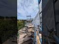 Scaffold tour at Lincoln cathedral #history #heritage #mason #medieval #architecture