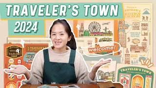 Unbox with Yoseka: 2024 TRAVELER'S Notebook Planners and TRAVELER'S TOWN Theme!