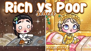 Rich School vs Poor School🏫✨| Lifestyle Comparison | Avatar World