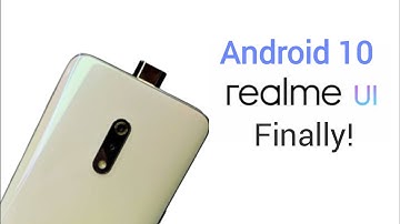 Realme UI for Realme X and Realme 5 Pro!! Android 10