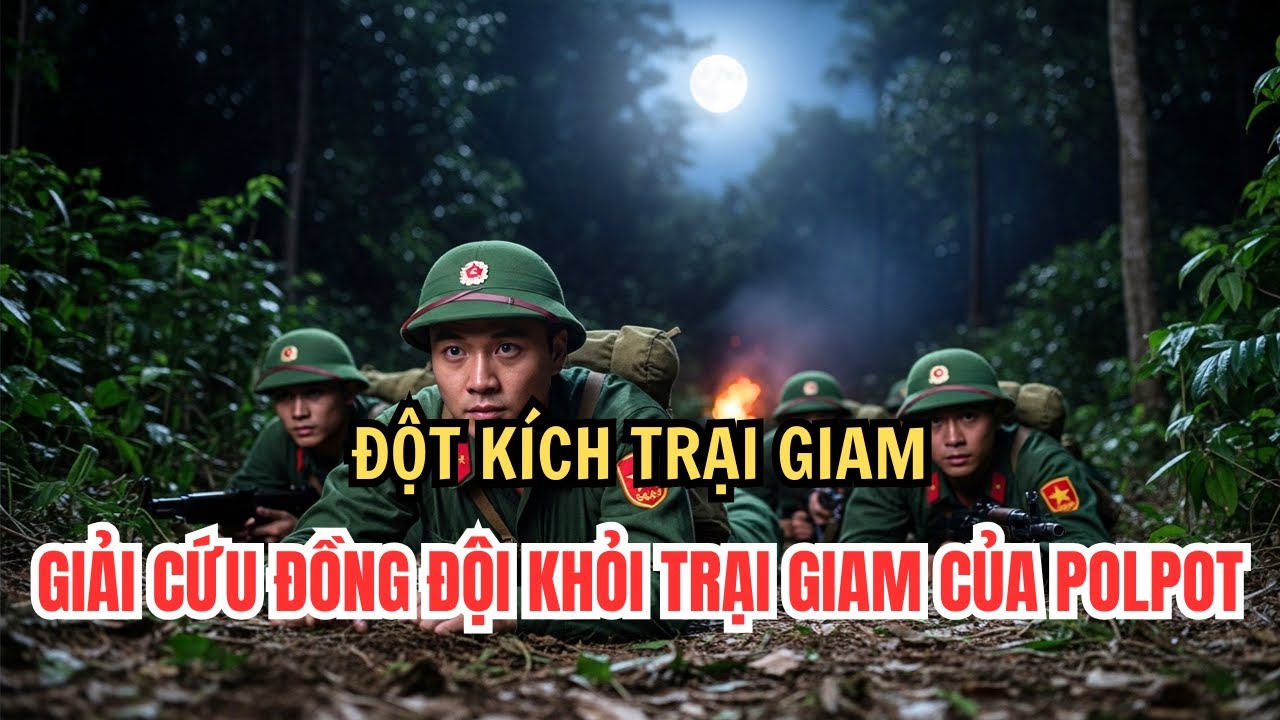 Chiến Dịch Giải Cứu Cảm T.ử – Đột Kích Trại Giam Pol Pot Giữa Rừng M.áu Lửa