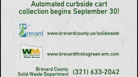 Brevard County Curbside Cart Collection