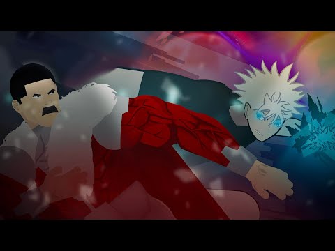 Thragg VS Satoru Gojo | JJK x Invincible | Stick Nodes Animation