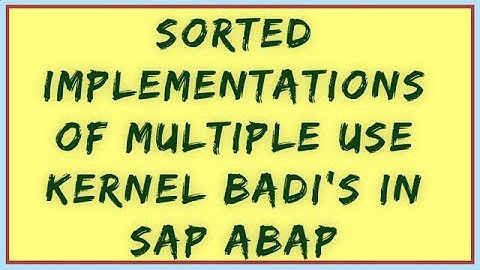 Sorted Implementation of Kernel Badi | Kernel BADI Sorter with Multiple Implementation | Badi_Sorter