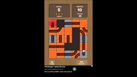 Unroll Me Medium Level 5 Walkthrough 3 Stars