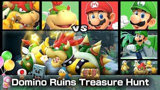 Download Lagu Super Mario Party Domino Ruins Treasure Hunt ◆ Bowser and Bowser Jr. vs Mario and Luigi (Master) #3 MP3