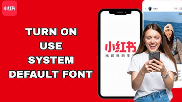 How To Turn On And Enable Use System Default Font On REDnote App | Step By Step