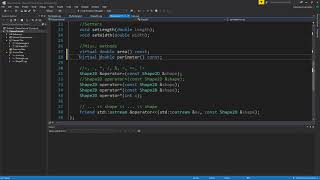 C++ Classes: Creating a base class
