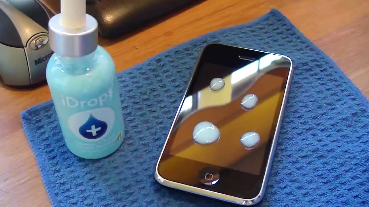 iDrops : Scratch Remover Review : For iPhone + iPod Touch + Mac 